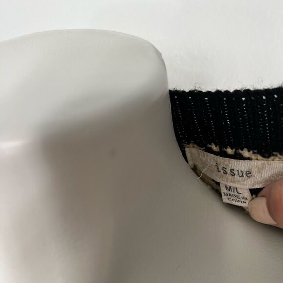 Issue Waterfall Cardigan geometric knit pattern - Picture 5 of 6